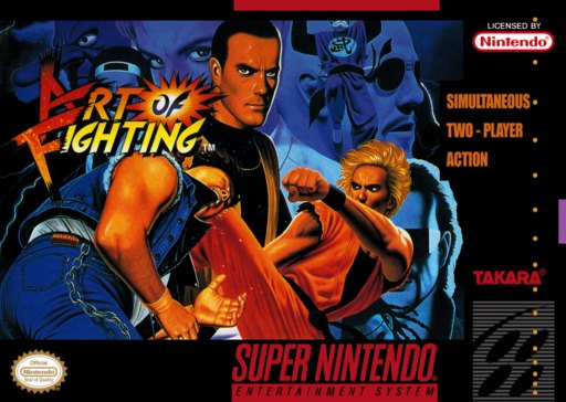 Art of Fighting box art