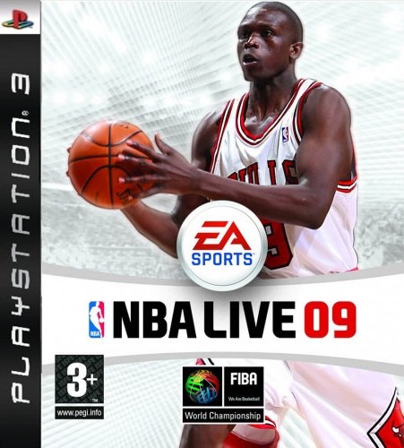 NBA Live 09 box art