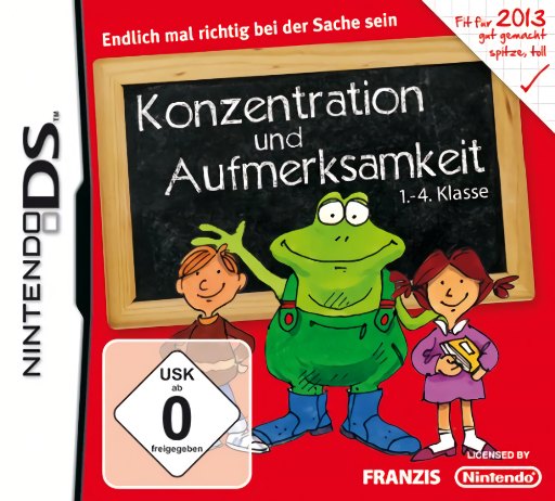 Konzentration und Aufmerksamkeit 1.-4. Klasse box art