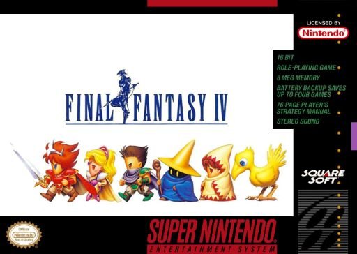 Final Fantasy IV box art