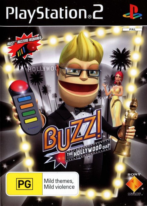 Buzz! Hollywood Quiz box art