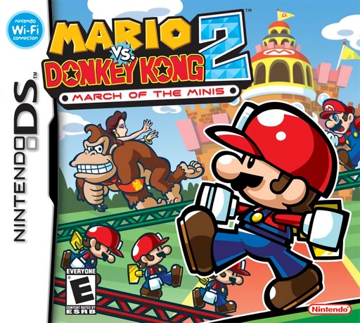 Mario vs. Donkey Kong 2: March of the Minis box art