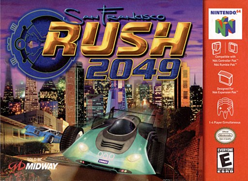 San Francisco Rush 2049 box art