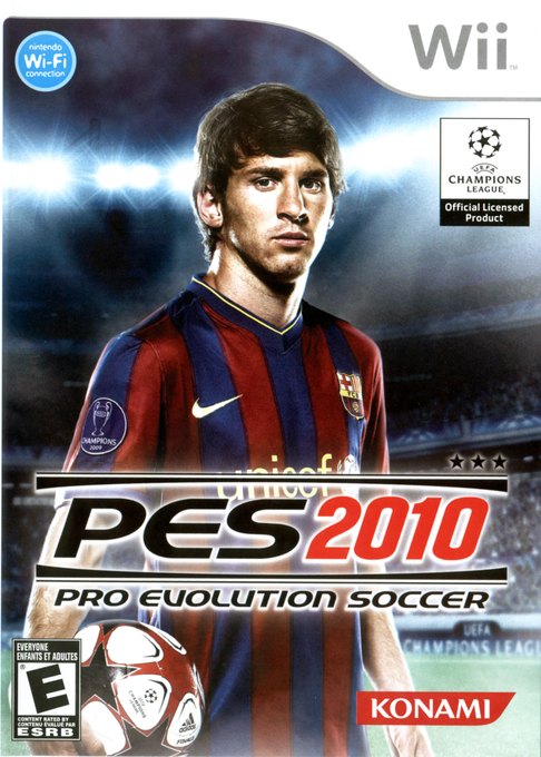 PES 2010: Pro Evolution Soccer box art