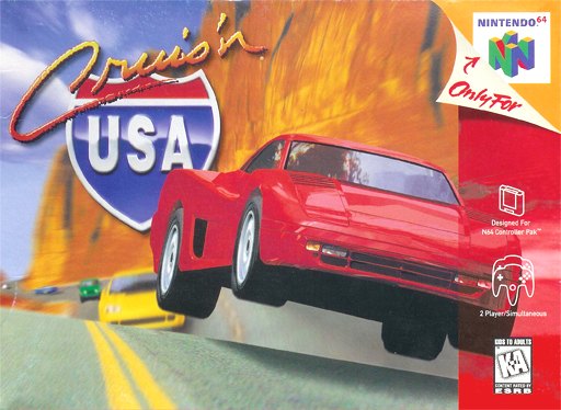Cruis'n USA box art