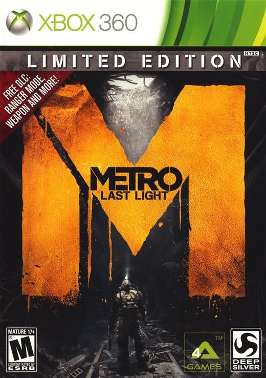 Metro: Last Light box art