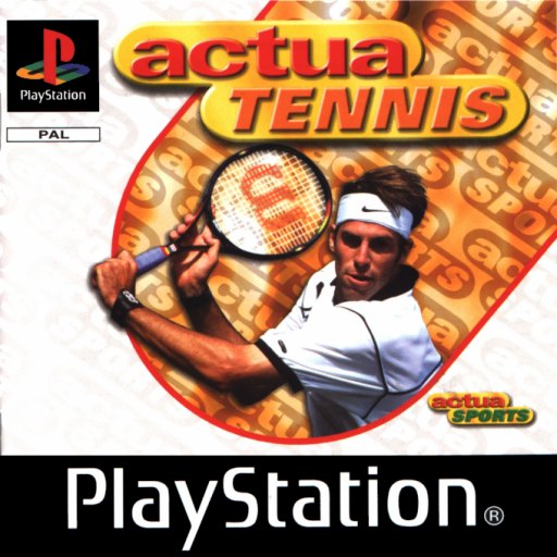 Actua Tennis box art