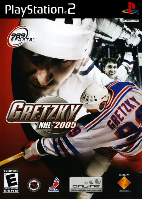 Gretzky NHL 2005 box art