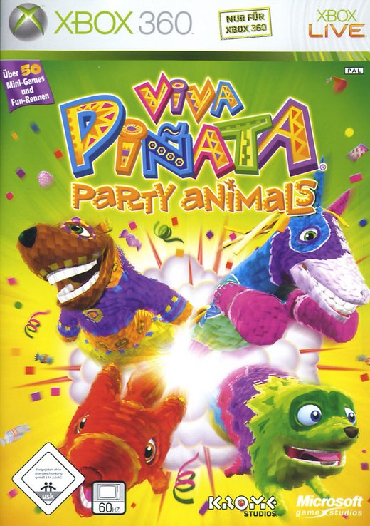 Viva Piñata: Party Animals box art