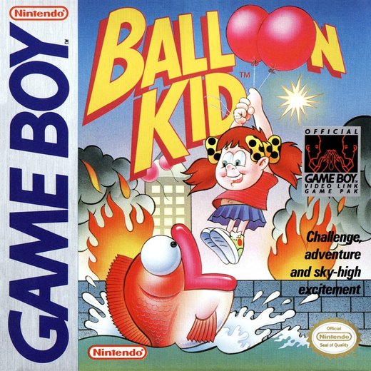 Balloon Kid box art