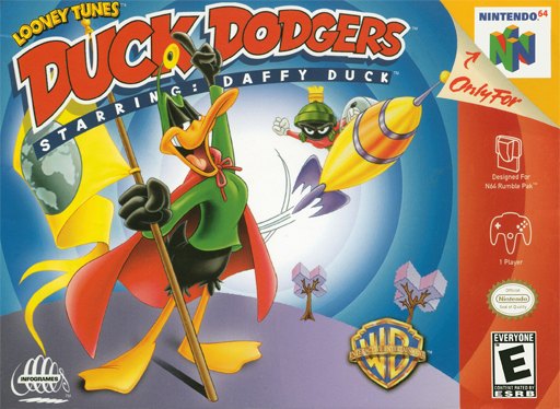 Duck Dodgers Starring Daffy Duck box art