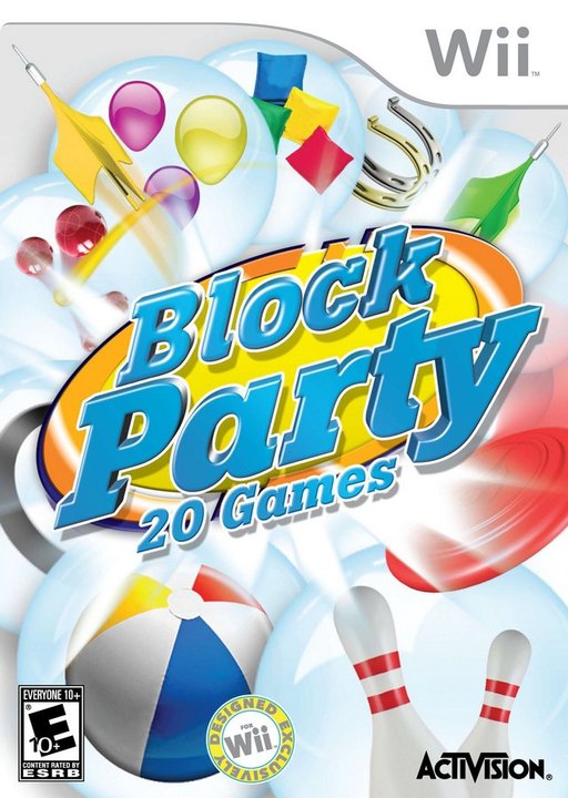 Block Party 20 Games box art