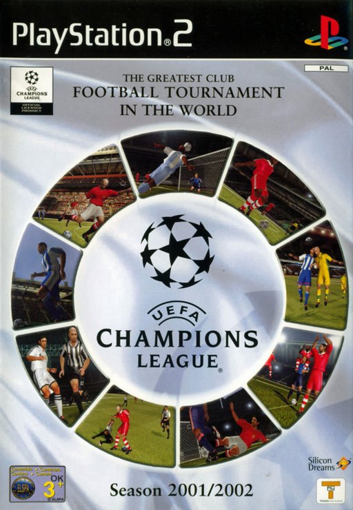 UEFA Champions League: Season 2001-2002 box art