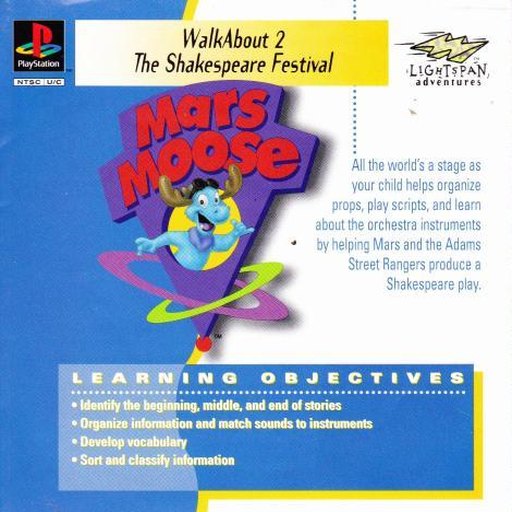 Mars Moose Adventure: WalkAbout 2: The Shakespeare Festival box art