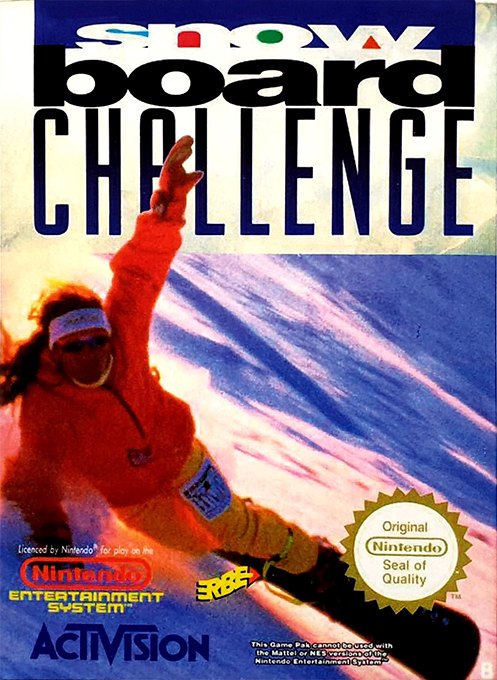 Snowboard Challenge box art