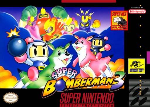 Super Bomberman 3 box art