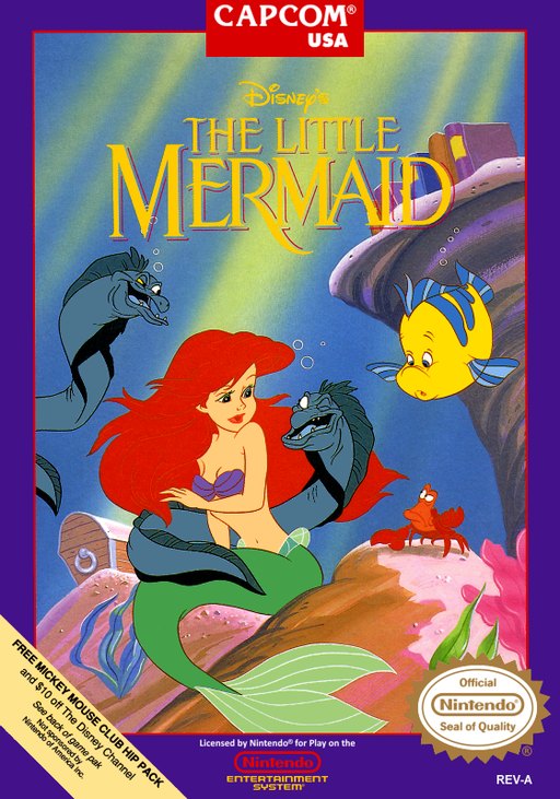The Little Mermaid box art