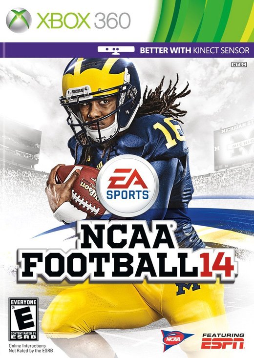 NCAA Football 14 box art