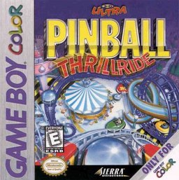 3-D Ultra Pinball: Thrillride box art