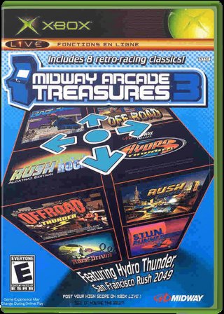 Midway Arcade Treasures 3 box art