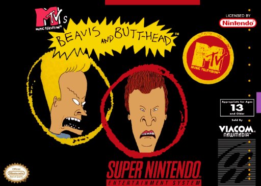 Beavis and Butt-Head box art