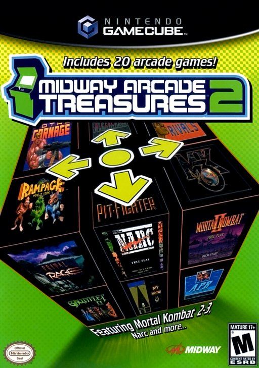 Midway Arcade Treasures 2 box art