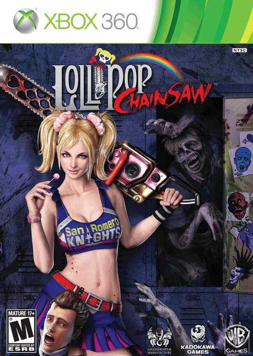 Lollipop Chainsaw box art