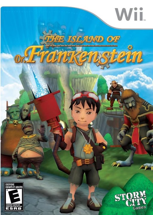 The Island of Dr. Frankenstein box art