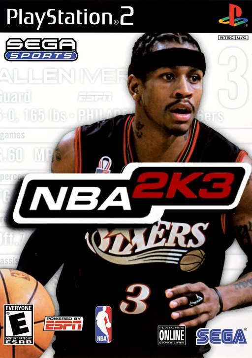 NBA 2K3 box art