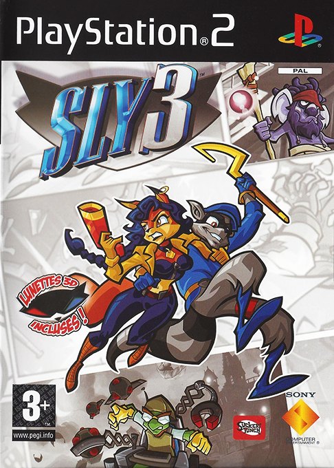 Sly 3: Honour Among Thieves box art