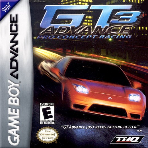 GT Advance 3: Pro Concept Racing box art