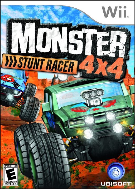 Monster 4x4_ Stunt Racer box art