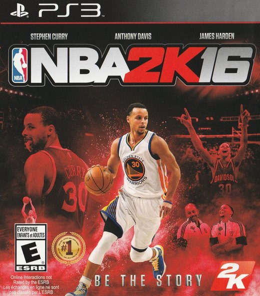 NBA 2K16 box art