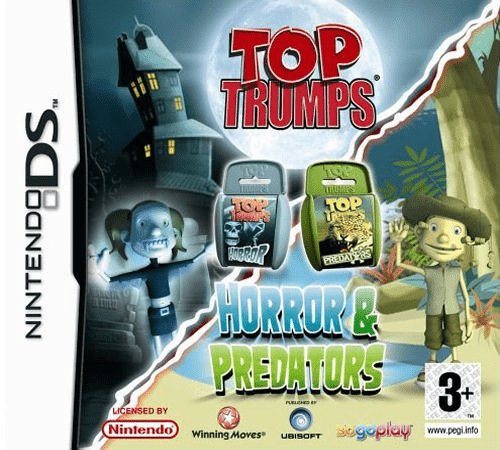 Top Trumps: Horror _ Predators box art