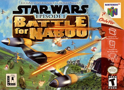 Star Wars Episode I: Battle for Naboo box art