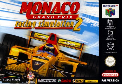 Monaco Grand Prix: Racing Simulation 2 box art