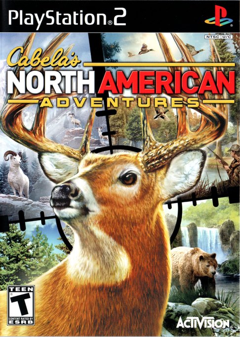 Cabela's North American Adventures box art