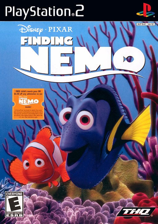 Disney-Pixar Finding Nemo box art