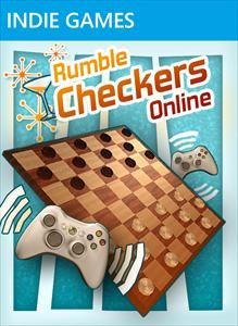 Rumble Checkers Online box art