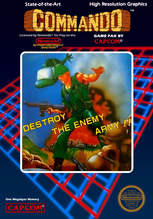 Commando box art