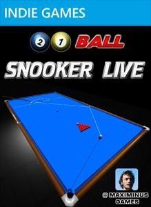 21 Ball Snooker Live box art