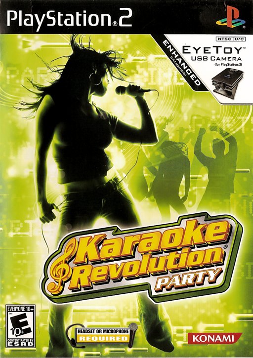 Karaoke Revolution Party box art