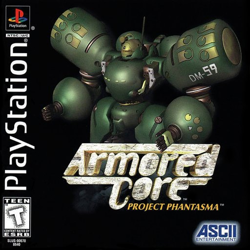 Armored Core: Project Phantasma box art