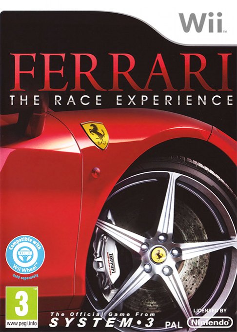 Ferrari: The Race Experience box art