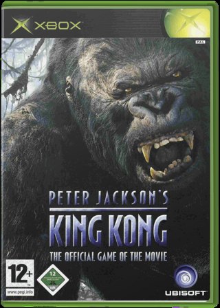 Peter Jackson's King Kong box art