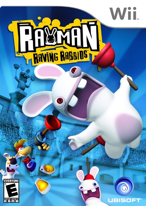 Rayman Raving Rabbids box art