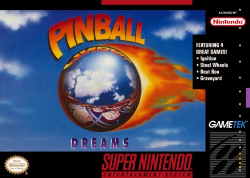 Pinball Dreams box art