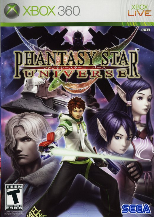 Phantasy Star Universe box art