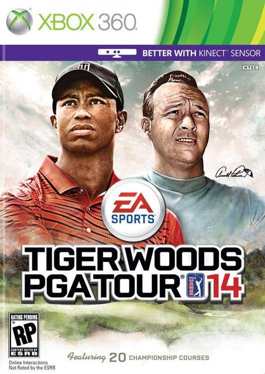Tiger Woods PGA Tour 14 box art