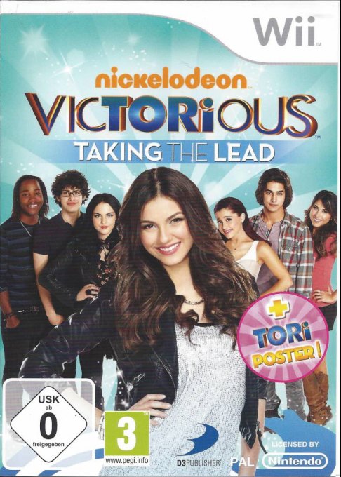 Nickelodeon Victorious: Taking the Lead box art